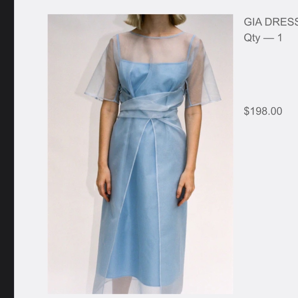 Shaina Mote Gia Dress in Ice